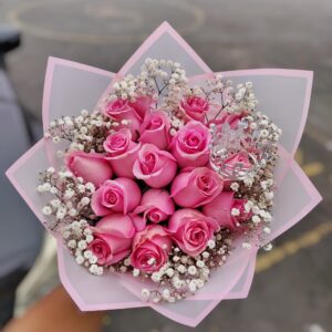 Ramo Buchon rosado