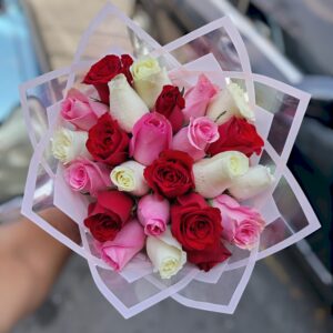 Ramo de rosas colores
