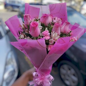 Ramo tonos rosados